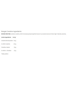 Boogie Creatine Monohydrate | with B6 2