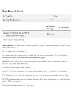 Ubiquinol 200 mg | Extra Strength 2