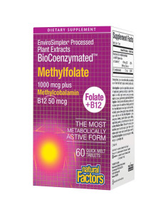 Methylfolate 1000 mcg / 50 mcg Plus methylcobalamin B12