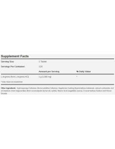L-Arginine 1000 mg / Double Strength 2