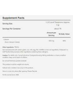 Calcium Citrate Powder 2