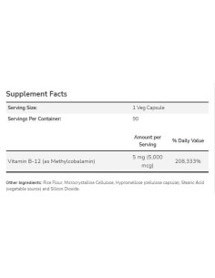 Methyl B-12 5000 mcg 2