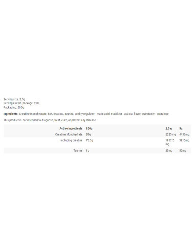 Creatine Monohydrate Powder