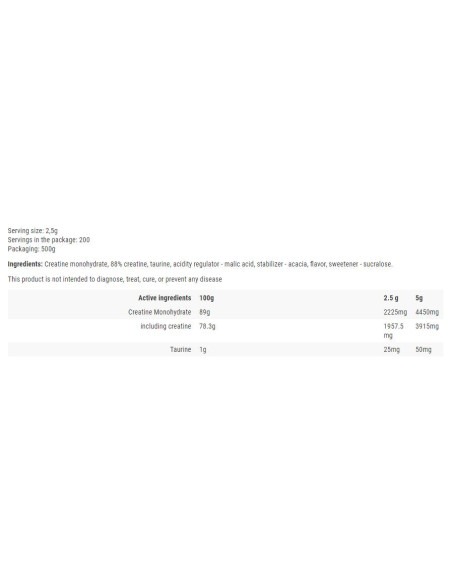 Creatine Monohydrate Powder