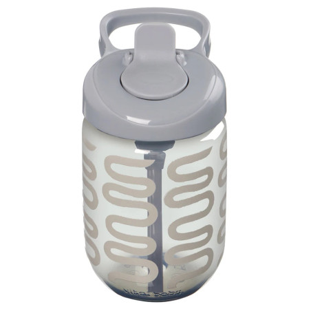 Неразливаща се чаша със сламка 350 мл Сива EarthSmart Vital  Baby