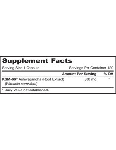 Ashwagandha 300 mg | KSM-66 2