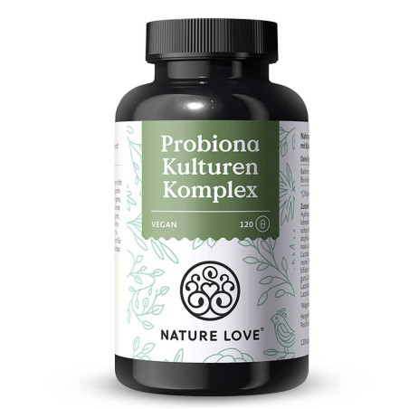 Пробиотик с 20 Щама + Инулин 548 mg Probiona – Nature Love (120 капс)