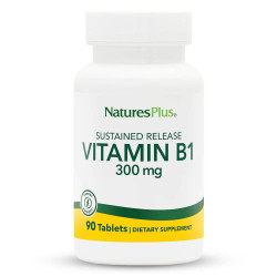 Витамин Б1 300 mg с удължено освобождаване – NaturesPlus (90 табл)