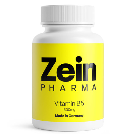 Пантотенова Киселина (Витамин Б5) 500 mg – ZEINpharma (120 капс)
