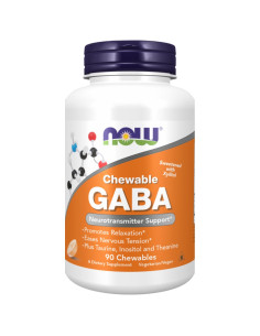 GABA Chewable | with Taurine, Inositol -amp, Theanine