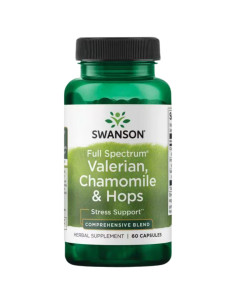 Full Spectrum Valerian, Chamomile -amp, Hops