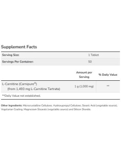 L-Carnitine 1000 mg | Carnipure 2