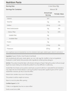 Psyllium Husk Powder / Organic 2
