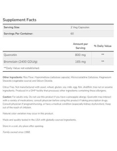 Quercetin with Bromelain 2