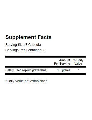 Celery Seed Extract 500 mg