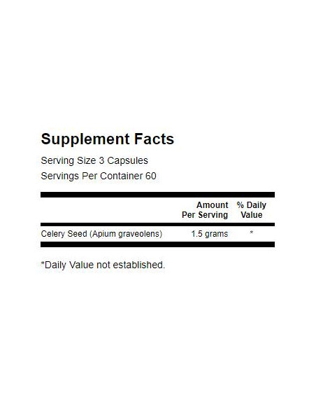 Celery Seed Extract 500 mg