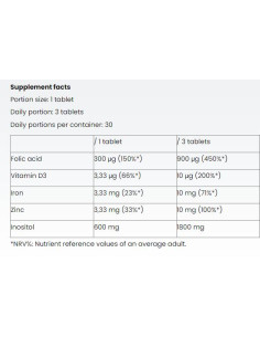 Inositol + Folic Acid for Women 2