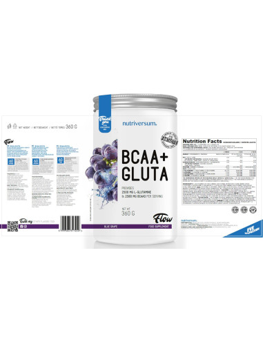 BCAA + Gluta Powder | Flow