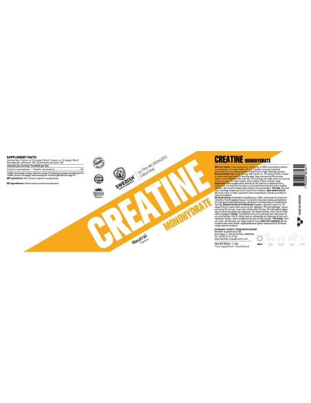 Creatine Monohydrate / Extra Micronized