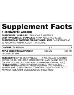 Apple Cider Vinegar 500 mg 2