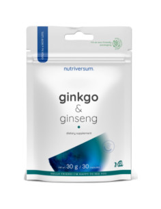 Ginkgo + Ginseng | Ginkgo Biloba 250 mg + Siberian Ginseng 400 mg