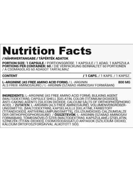 L-Arginine 800 mg