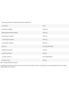 Flex Support | Hydrolyzed Collagen Peptides + Glucosamine, Chondroitin, MSM, Hyaluronic Acid 2