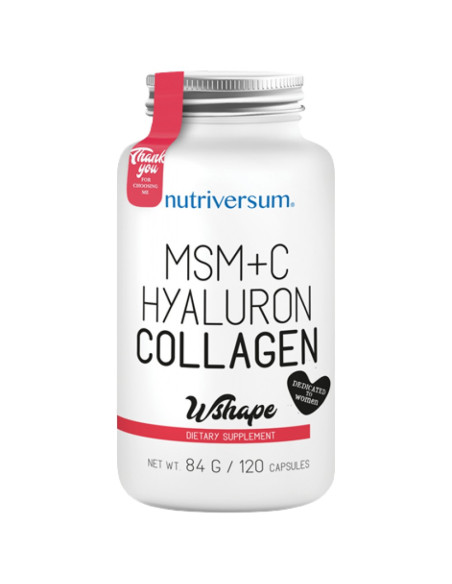 Collagen, Hyaluron, MSM + Vitamin C