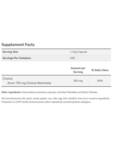 Choline 300 mg