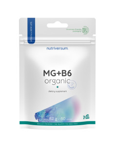 MG + B6 | Organic Magnesium + Vitamin B6