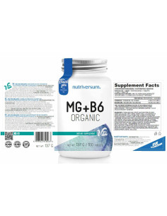MG + B6 | Organic Magnesium + Vitamin B6 2
