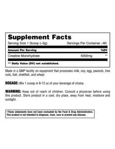 Animal Creatine | Creatine Monohydrate Powder 2