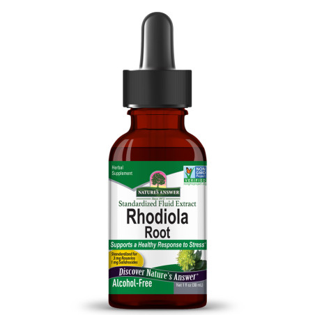 Златен Корен Родиола 1000 mg Течен екстракт – Nature’s Answer (30 мл)