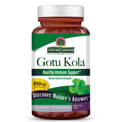 Готу Кола (Gotu Kola) 950 mg Капсули – Nature’s Answer (90 капс)