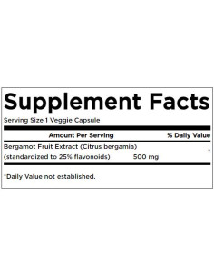Bergamot Extract 500 mg 2