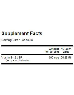 Vitamin B-12 500 mcg 2