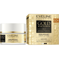 EVELINE GOLD PEPTIDES 60+ ДНЕВЕН/НОЩЕН ПОДМЛАДЯВАЩ ЛИФТИНГ-КРЕМ, 50 МЛ