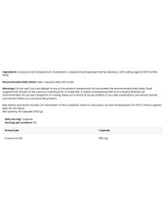 Coenzyme Q10 Ubiquinone 200 mg 2