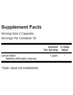 Full Spectrum Lemon Balm 2