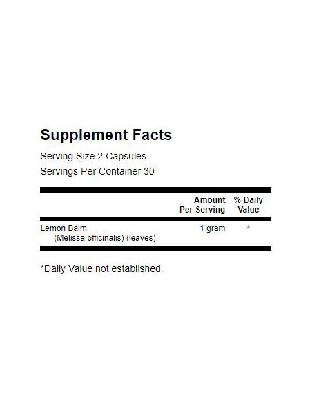 Full Spectrum Lemon Balm