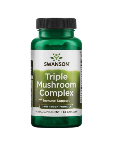 High-Potency Triple Mushroom Standardized Complex
