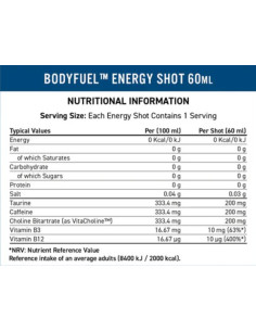 Bodyfuel Energy Shots 2