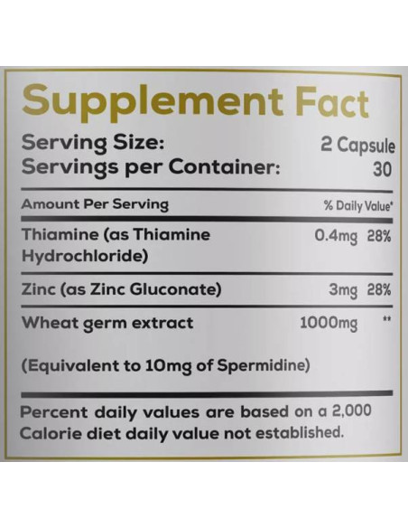 Spermidine - Super Strength 10 mg