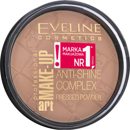 EVELINE ПУДРА ЗА ЛИЦЕ ART MAKE UP № 35 GOLDEN BEIGE