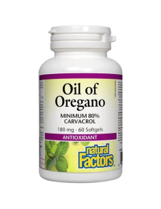 Oil of Oregano Organic 180 mg
