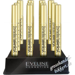 EVELINE СПИРАЛА VOLUMIX FIBERLAST GOLD LIFT UP ДИСПЛЕЙ 11ПР.+ТЕСТЕР