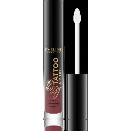 EVELINE ЧЕРВИЛО KISSY TATTOO LIP TINT NO. 02 JUICY RED