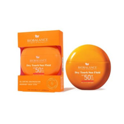BIOBALANCE СЛЪНЦЕЗАЩ. ФЛУИД DRY TOUCH SPF 50 +, ЗА МАЗНА И КОМБ. КОЖА, 40 ГР/9.282/