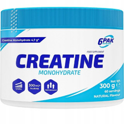 6PAK Nutrition Creatine Monohydrate 300 грама, 50 Дози Неовкусен
