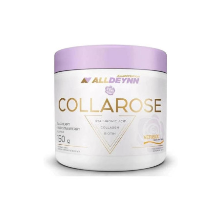 AllNutrition AllDeynn | CollaRose - Collagen with Hyaluronic Acid 150 грама, 25 Дози Малина и ягода